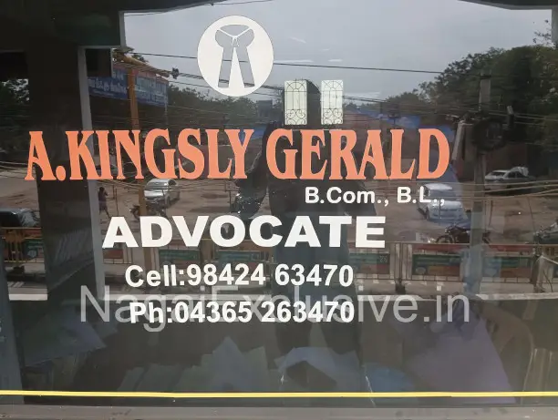 A KINGSLY GERALD ADVOCATE