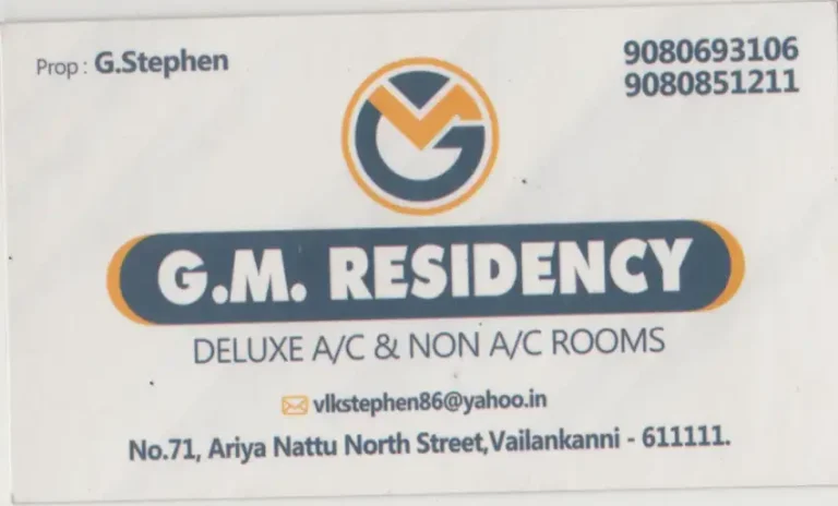 gm residency velankanni 768x464