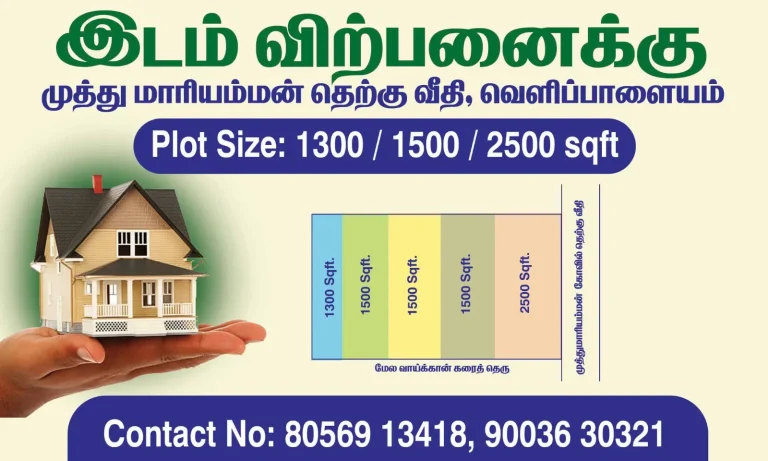 Plots in Velipalayam