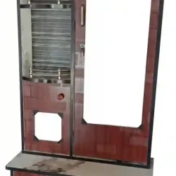 Discover the Elite Modern Dressing Table at Salsabeel Shopping on nagaiexclusive.in. Featuring a full-length mirror, marble-finish accents, and ample storage for all your beauty essentials. Durable, stylish, and perfect for your Nagapattinam home. Buy online now!